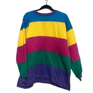 Vintage Colorblock Crewneck